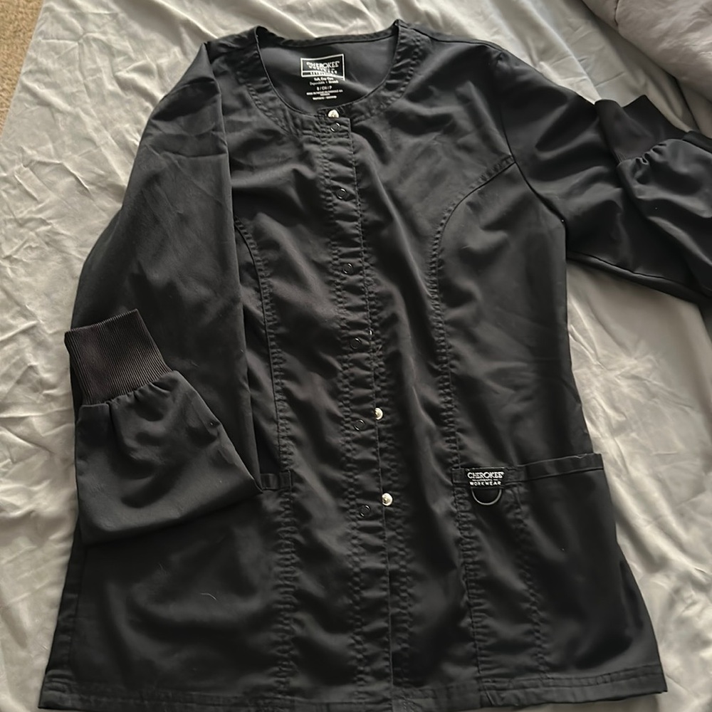 Cherokee scrub jacket like new